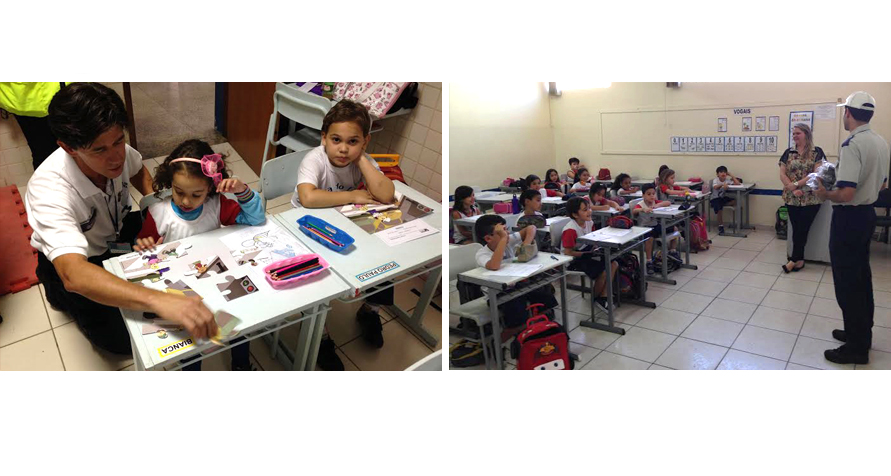 Portal de Notcias PJF | Educao para o trnsito - Settra d continuidade aos trabalhos de conscientizao na Avenida dos Andradas   | SETTRA - 29/10/2014